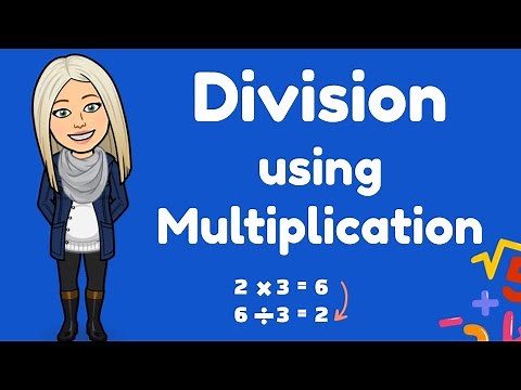 Mini Maths tutorial Division using Multiplication Year 2/3