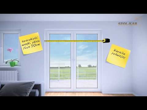 Jak dobrać karnisz? Montaż karnisza Stol-kar
