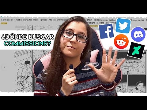 ¿Cómo conseguir COMISIONES de DIBUJO? | 5 PLATAFORMAS que puedes utilizar