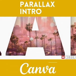 2.5K views · 26 reactions | Canva Parallax Intro Tutorial - How to Make a YouTube Video Intro in Canva | Canva Tutorials | Facebook