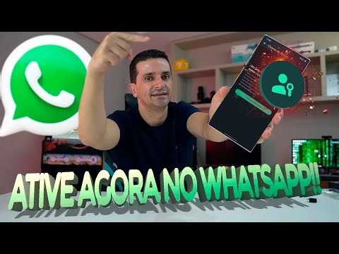 Como ATIVAR a CHAVE de ACESSO no WHATSAPP !! Evite ser Hackeado!!