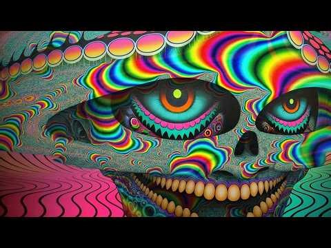 LSD & Psychedelic Vision - Psy Dub Mix (Trippy Animation / Magic Mushroom Visuals)