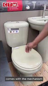 Coral Avo Bathroom set Bath, Basin. Pedestal & Top Flush Toilet Suite #ctm