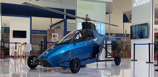 Pegasus E Is an Innovative Helicopter-Car Hybrid That Aims To Reduce Traffic Congestion