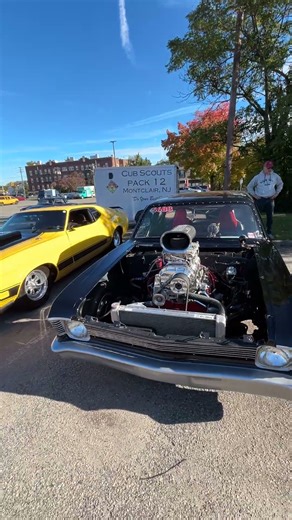Late 60s Chevy nova drag car