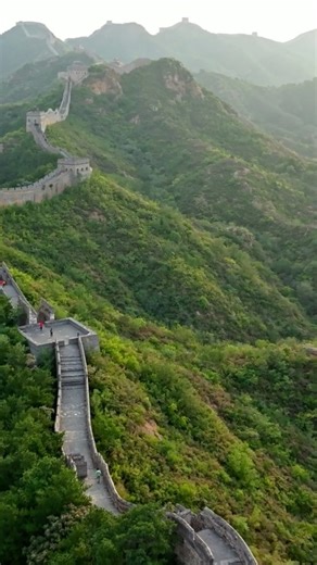 Soaring Above History: China's Great Wall Aerial Tour.