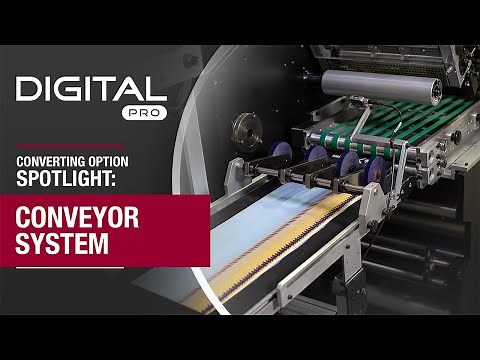 Mark Andy Digital Pro 3 - Inline Sheeting and Conveyor System