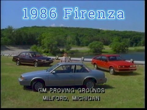 The 1986 Oldsmobile Line up overview and Firenza!