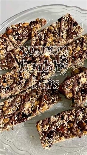 Super Yummy Healthy Nutty Bars
