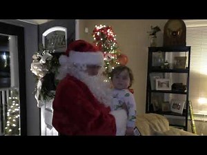 Santa visits Jake 2018
