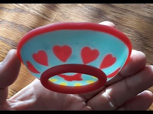 Polymer Clay Bowl Design and Techniques with Clay Inserts