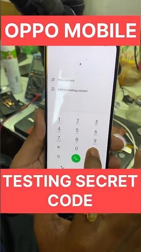 OPPO HARDWARE TESTING CODE /oppo mobile touch display testing code (oppo mobile secret code)#shorts