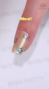 109K views · 695 reactions | embrace the spring with flowers Using #bornpretty Gold Cat Magnetic Gel: GC02 (id60203) Sea Blue Cat Magnetic Gel Polish (id59612) Super Top Coat (id58775) Visit bornpretty.com and search the product id to find more colors 殺 #allshinonme #nailsdesign #gelnails #naillover #flowernails #nails2inspire #nailartist #cateyenails | Bornpretty | Facebook