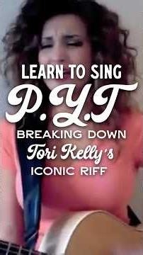 Learn To Sing Michael Jackson’s P.Y.T. Riff | Tori Kelly Vocal Breakdown
