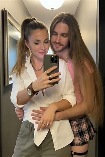 Gender Role Reversal 21 #rolereversal #love #couple #femboy #roleswitch #tomboy #relationship