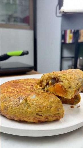 Easy Vegetable Omelette in the Air Fryer | Quick and Healthy Dinner