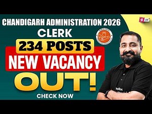 Chandigarh Admin Clerk Recruitment 2026 | 234 Posts | Punjab Govt Jobs 2026 Notification
