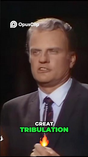 The Great Tribulation: Billy Graham’s Warning (Matthew 24) #shorts -#christianshorts