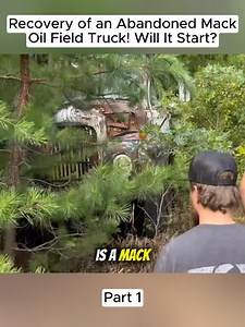 Recovery of an Abandoned Mack Oil Field Truck! Will It Start? (Part 1) #rusttoroar #willitstart | Rust to Roar