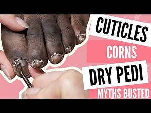 Revitalize Your Feet: Senior Pedicure With Cuticle And Corn Removal