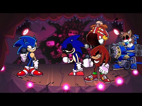 Friday Night Funkin' - "Deathmatch" but with Sonic Characters (Sonic V.S. Sonic.exe Deathmatch)