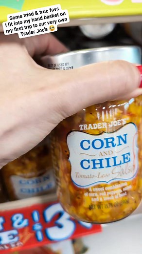 9.6K views · 96 reactions | Grabbed a few basics on my first trip to Volusia county's very first Trader Joe's store today! Who else needs to recalibrate from that "stocking up" mentality now that we can get what we need just around the corner? ♥️ What are some of you favorite go-to items? #grateful #daytonabeach #ormondbeach #traderjoes | Open a Trader Joe's in Ormond Beach, Florida | Facebook