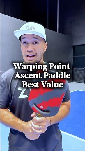 Warping Point Ascent Pickleball paddle is a must buy for beginners #paddlepaddle ￼