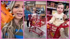 Malibu enjoys eating while shopping at Trader Joe’s | Official Trisha Paytas