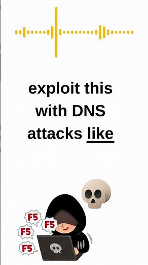 Dns Attacks Explained #shorts
