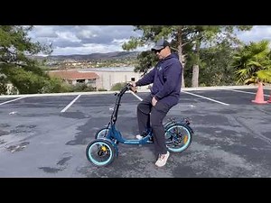 This Tadpole E Trike is Awesome! Reverse Electric Tricycle is a Game Changer: EBike Review