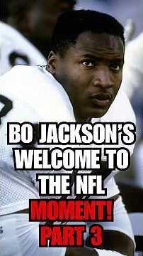 PART 3: Bo Jackson TELLS a STORY of his “WELCOME TO THE NFL” moment! 🔥#shorts #nfl