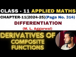 Introduction Func l Chapter 11 l DIFFERENTIATION l Class 11th Applied Maths l M L Aggarwal 2024-25