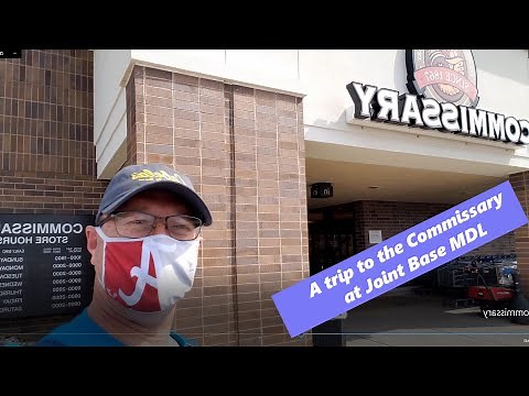 A Trip To The Commissary at Joint Base MDL