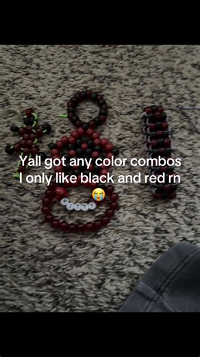 Exploring Kandi Color Combos: Black and Red Favorites