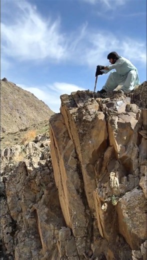 Quarry Workers at Work 👷 #shorts #mining #trending