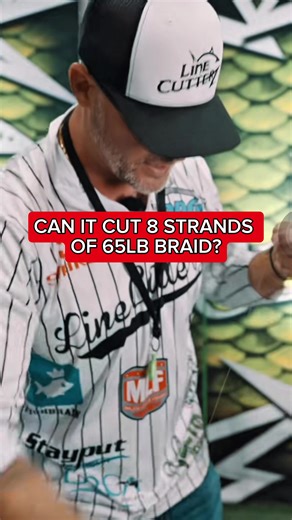 Ultimate Fishing Tool Cuts 8 Strands of Braid Effortlessly