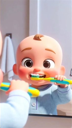 Morning Routine Begins 🌞 | AI 3D Animation #Shorts #3dcartoon #shortsfeed #funny