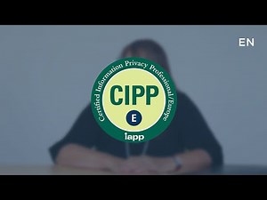 CIPP/E training and certification presentation (EN)