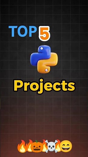Top 5 Python Projects | 😄 #coding #programming