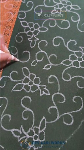 Easy aari work tracing designs, aari work design by aari akka #aariclass #aariblouse#aariworkblouses