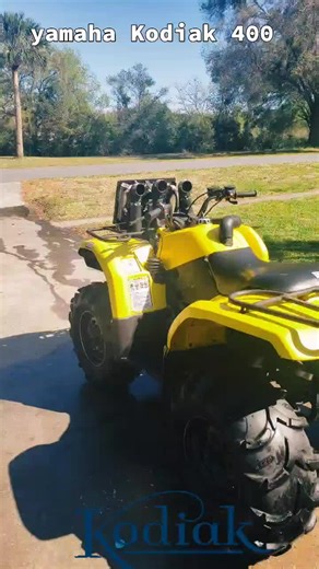 Explore the Yamaha Kodiak 400 ATV for Off-Road Adventures