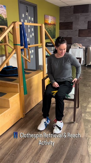 Enhance Lower Body Dressing Skills with Clothespin Activity