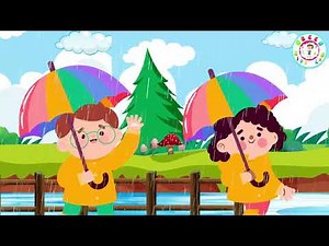 It is the Rain Sing Once Again | Rainy Season Nursery Rhymes and Song for Kids | Green Kids Lab