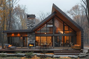 A-frame House Design Inspiration: Exterior 4K Video & JPG (digital Download) - Etsy