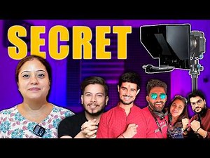 How Successful YouTubers Create Videos easily Digitek Teleprompter for Mobile | How to use