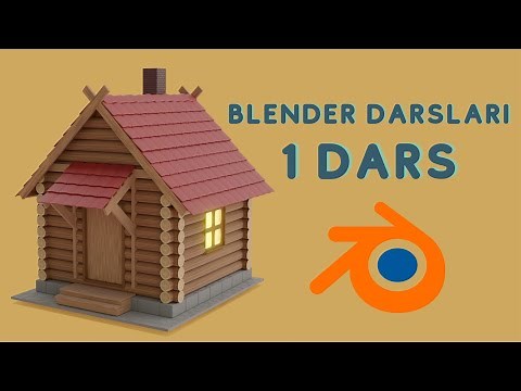 BLENDER DARSLARI. 1-DARS || BLENDER DASTURINI O'RNATISH || 3D UY YASASH