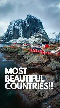 Top 5 Most Beautiful Countries #shorts #youtubeshorts #fyp #viralshorts #beautifulcountry