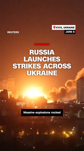 Russia launched waves of drones and ballistic missiles at multiple targets across a broad swath of Ukraine overnight, killing at least four people in the capital of Kyiv and wounding around 40 across the country. Read the latest: https://cnn.it/43UuV6X | CNN International