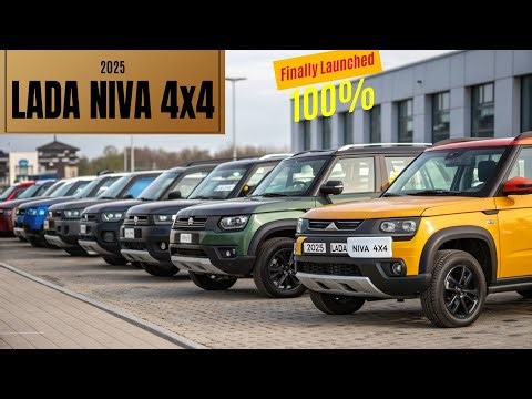 New Lada Niva 4x4 (2025) Finally Launched.!!!