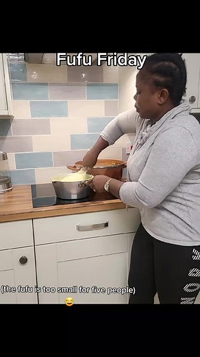 Delicious West African School Dinner: Fufu Time in Hildas Kitchen